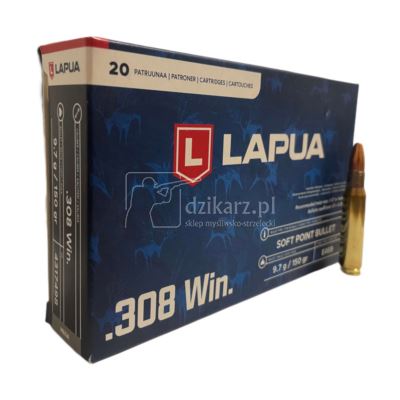 Amunicja Lapua 308 Win SP 9,72g/150gr