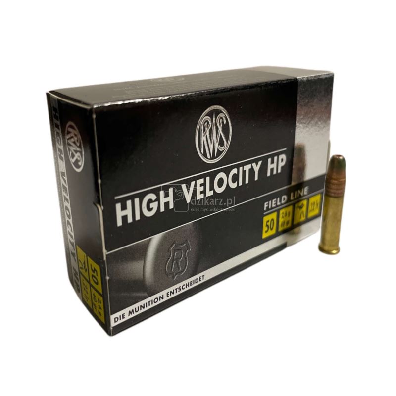 Amunicja RWS 22LR HV HP 2,6g/40gr