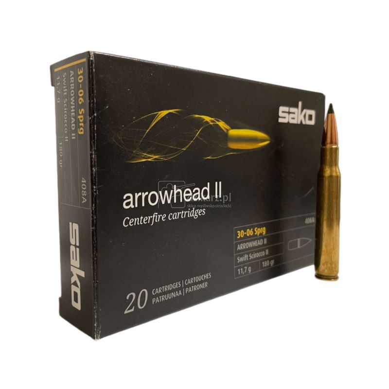 Amunicja Sako 30-06 Arrowhead II 11,7g/180gr