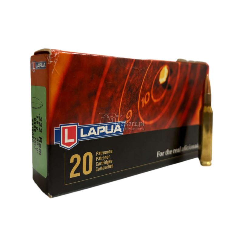 Amunicja Lapua 222 Rem FMJ 3,6g/55gr