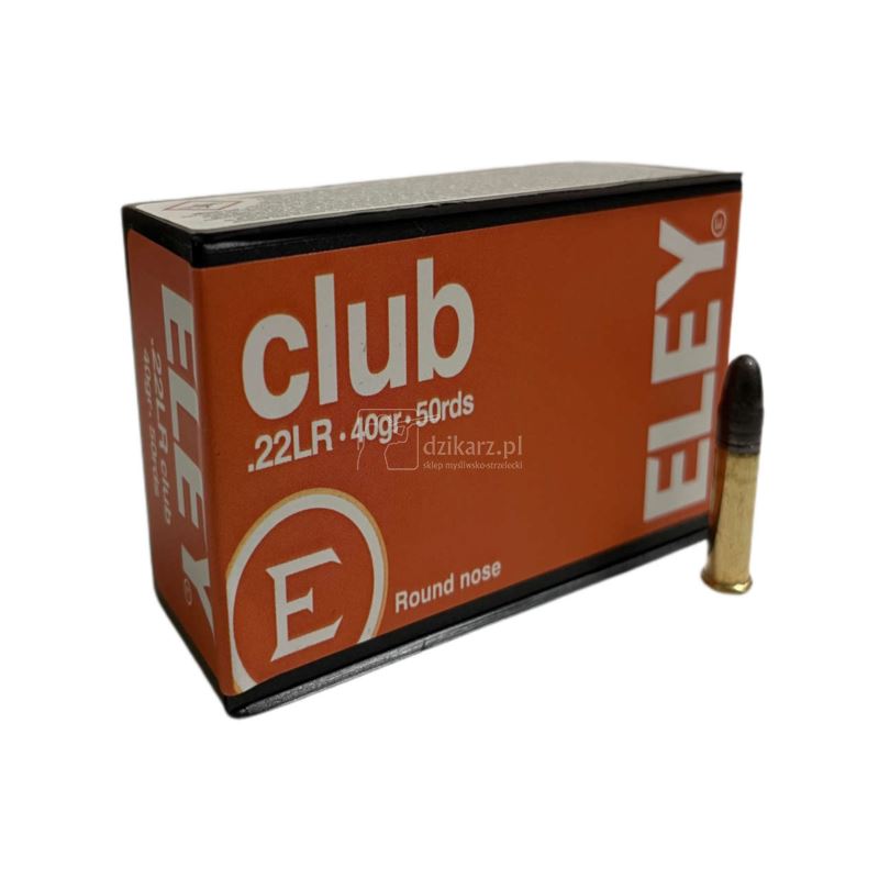 Amunicja Eley 22LR Club 2,6g/40gr