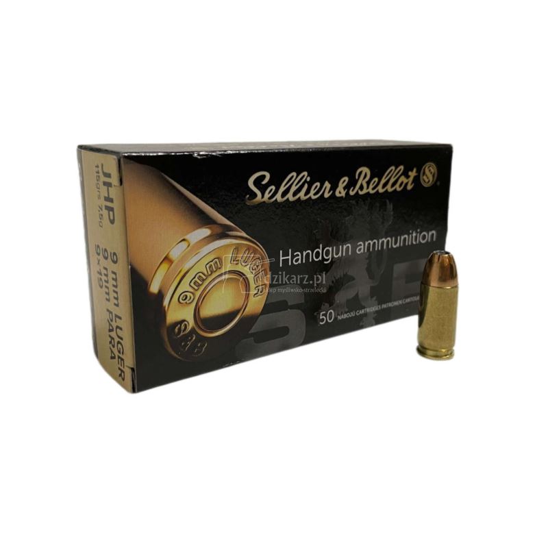 Amunicja S&B 9x19 JHP 7,5g/115gr