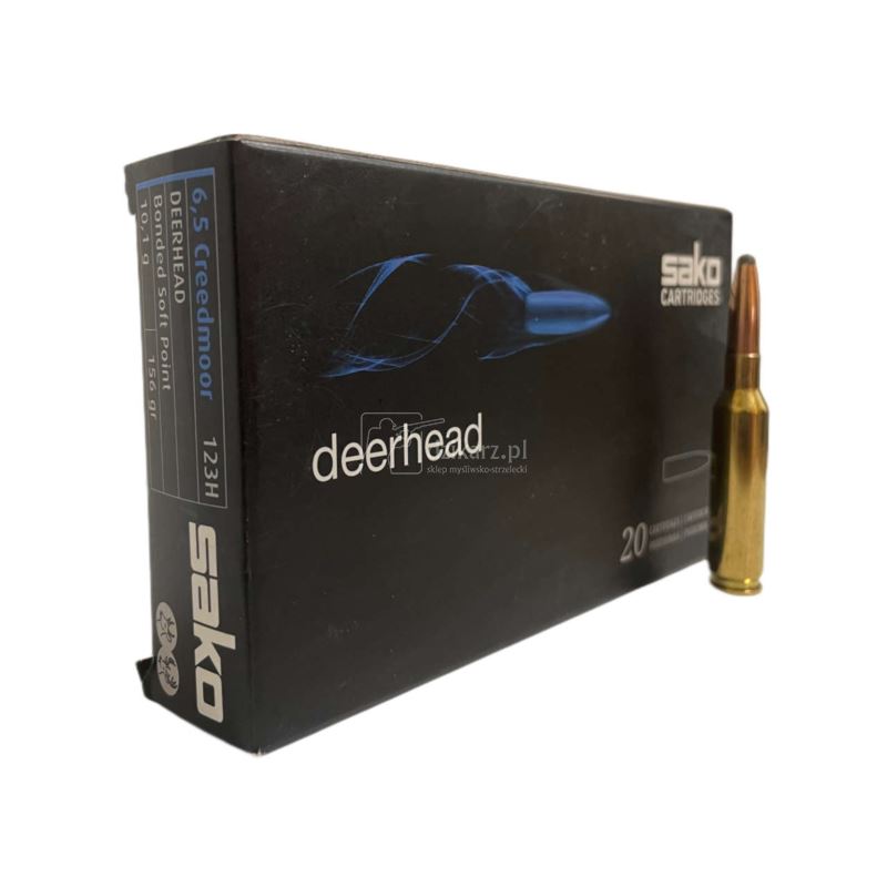 Amunicja Sako 6,5 Creedmoor Deerhead 10,1g/156gr