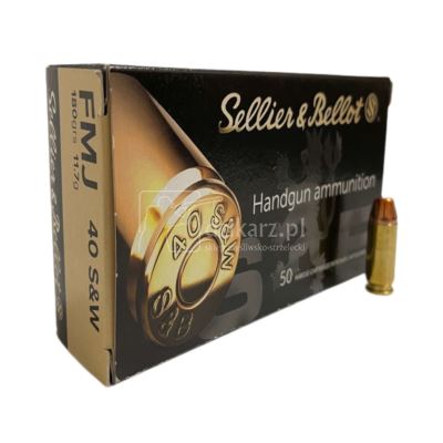 Amunicja S&B 40S&W FMJ 11,7g/180gr