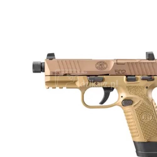 Pistolet FN 502 T FDE/FDE 22LR