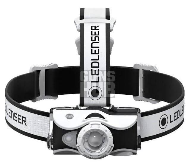 Latarka Led Lenser MH7 White/Black