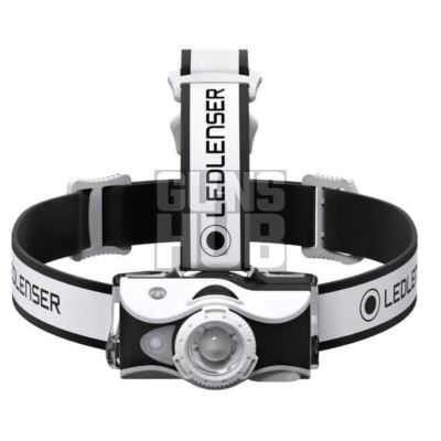 Latarka Led Lenser MH7 White/Black