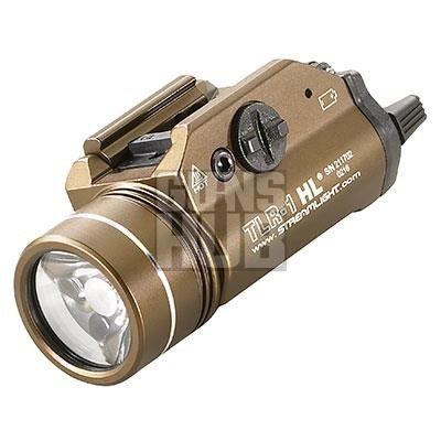 Latarka Streamlight TLR-1 HL 1000 lm brąz