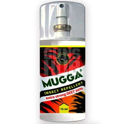 Mugga Spray Strong 50% DEET 75m