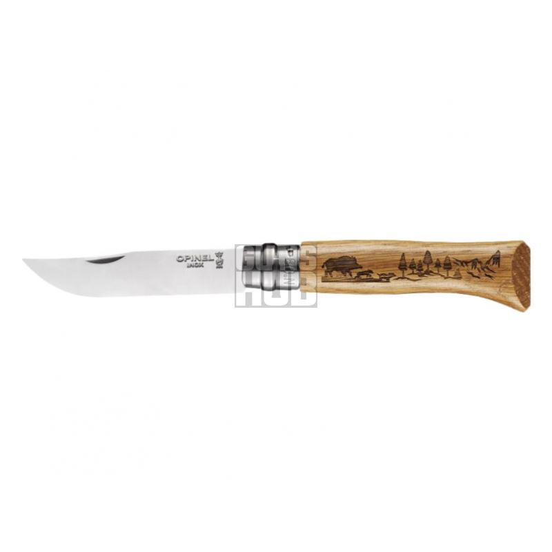 Nóż Opinel 8 inox Animal dzik