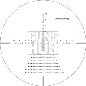 Luneta Vector Optics Continental 3-18x50 Tac. SFP