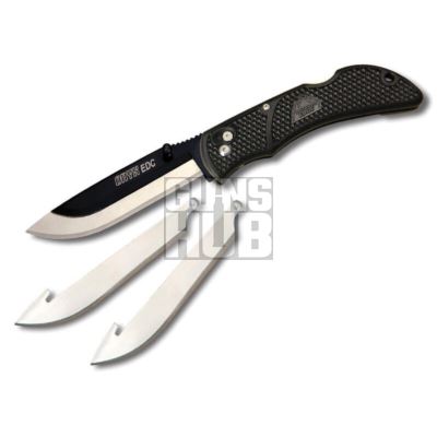 Nóż Outdoor Edge Onyx EDC z wym. ostrzami