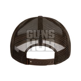 Czapka Blaser Leather Badge dark brown