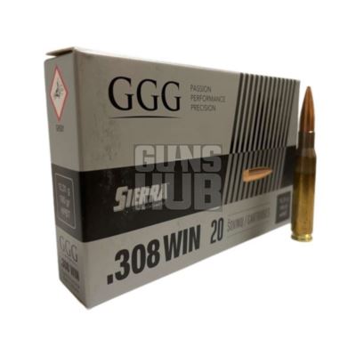 Amunicja GGG 308 Win. HPBT 12,31g/190 gr