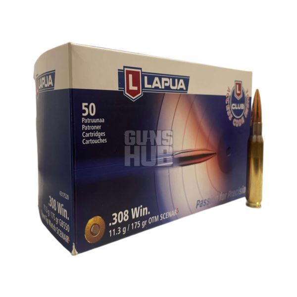 Amunicja Lapua 308 Win OTM SCENAR 11,3g/175 gr