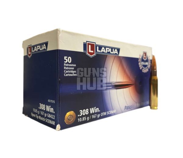 Amunicja Lapua 308 Win SCENAR 10,85g/167 gr