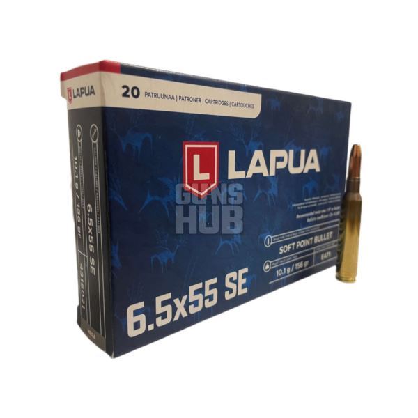 Amunicja Lapua 6,5x55 SE MEGA 10,1g/155gr