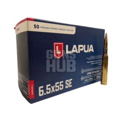 Amunicja Lapua 6,5x55 SE Scenar L 8,8g/136gr