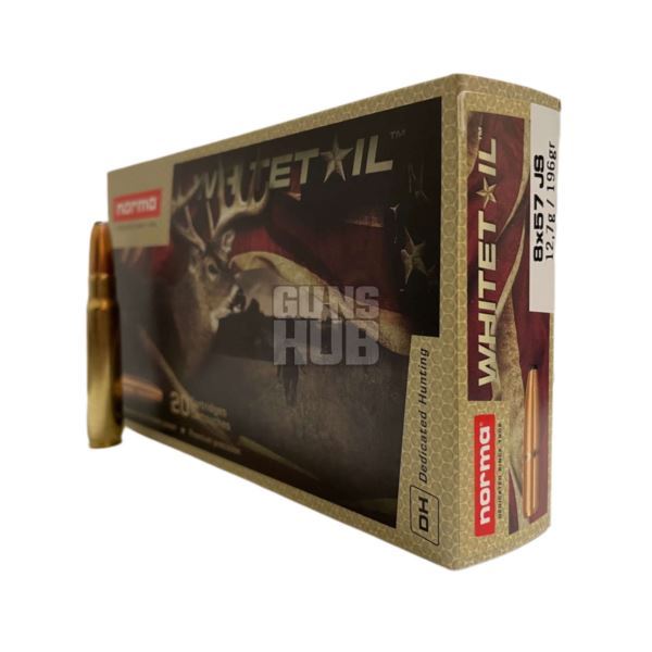 Amunicja Norma 8x57JS Whitetail SP 12,7g/196grs