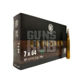 Amunicja RWS 7x64 Hit 9,1g/140gr