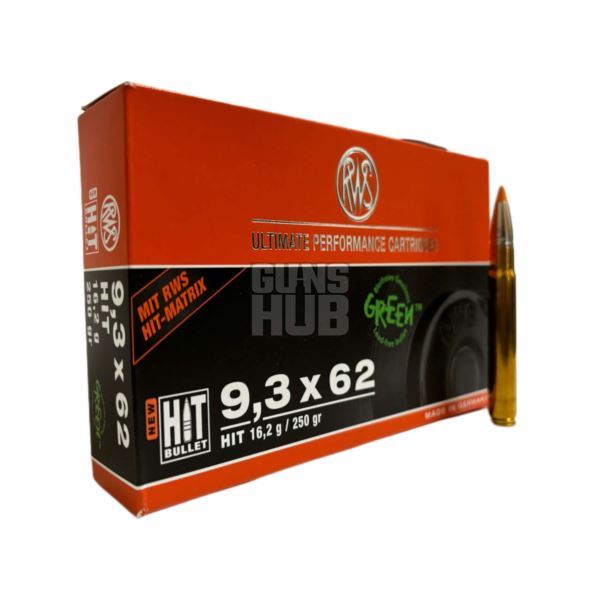 Amunicja RWS 9,3x62 Hit Green16,2g/250gr