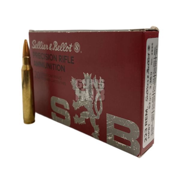 Amunicja S&B 223 Rem. HPBT 3,36g/52gr