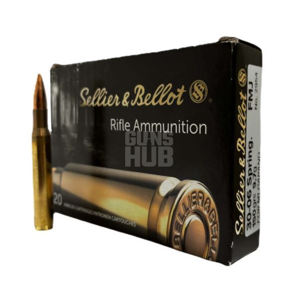 Amunicja S&B 30-06 FMJ M1 Garand 9,7g/150gr