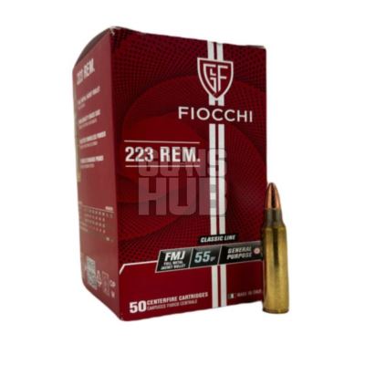 Amunicja Fiocchi 223 Rem. FMJ 3,6g