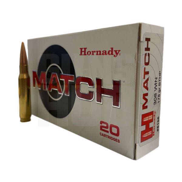 Amunicja Hornady 308 Win BTHP 11,5g/178gr