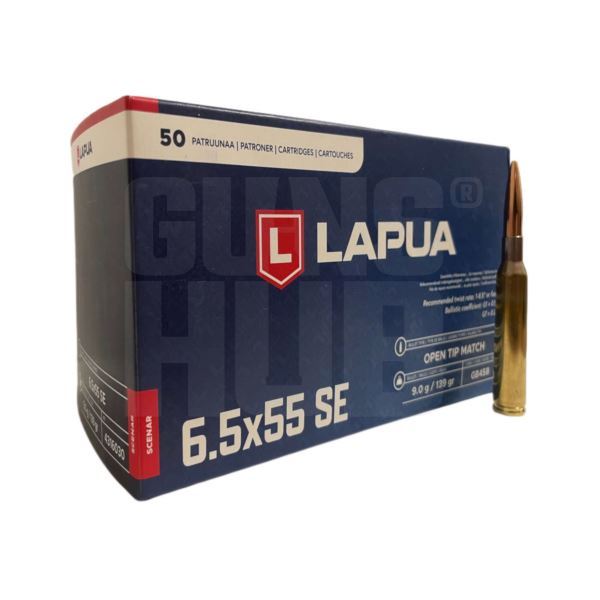 Amunicja Lapua 6,5x55 SE Scenar 9g/139grs