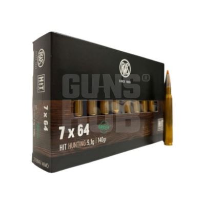 Amunicja RWS 7x64 Hit 9,1g/140gr