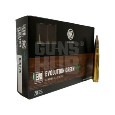 Amunicja RWS 8x57 JS Evo Green 9,0g/139gr