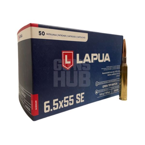 Amunicja Lapua 6,5x55 SE Scenar 9g/139grs