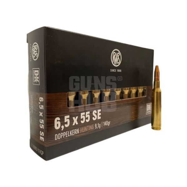 Amunicja RWS 6,5x55 SE DK 9,1g/140gr