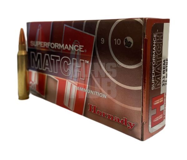 Amunicja Hornady 223 Rem BTHP SPF 4,85g/75gr