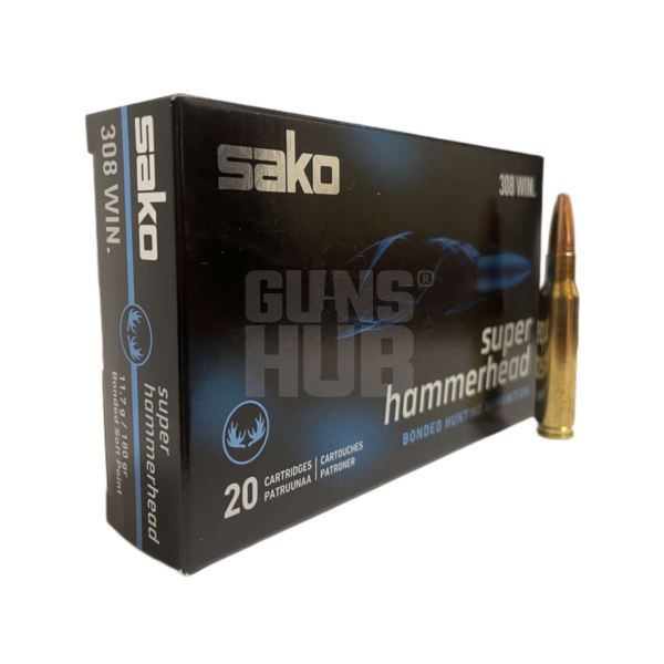Amunicja Sako 308 Win Super Hammerhead 11,7g/180gr