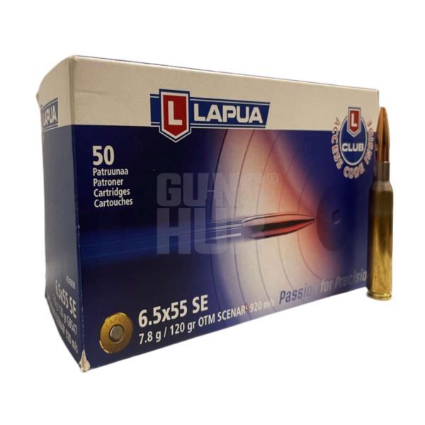 Amunicja Lapua 6,5x55 SE Scenar 7,8g/120gr