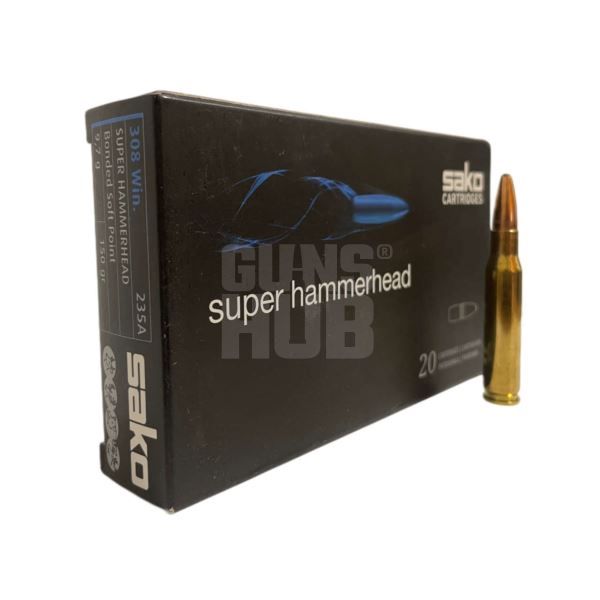 Amunicja Sako 308 Win Super Hammerhead 9,7g/150gr