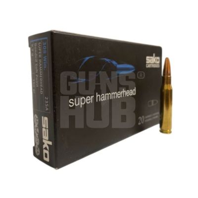 Amunicja Sako 308 Win Super Hammerhead 9,7g/150gr