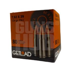 Amunicja Getload 7,62x39 FMJ 8,0g/124gr