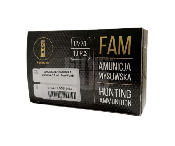 Nab. Sp. 12/70 pocisk gumowy