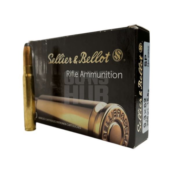Amunicja S&B 9,3x62 SP 18,5g/285gr