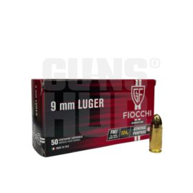 Amunicja Fiocchi 9x19 FMJ 8g