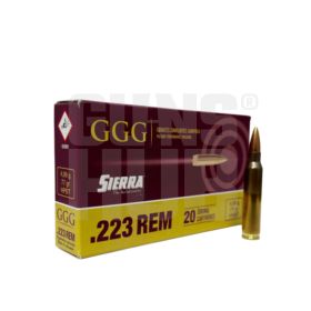 Amunicja GGG 223 Rem. Sierra HPBT 4,99g/77gr