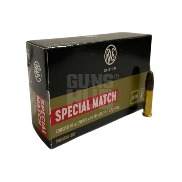 Amunicja RWS 22LR Special Match 2,6g/40gr