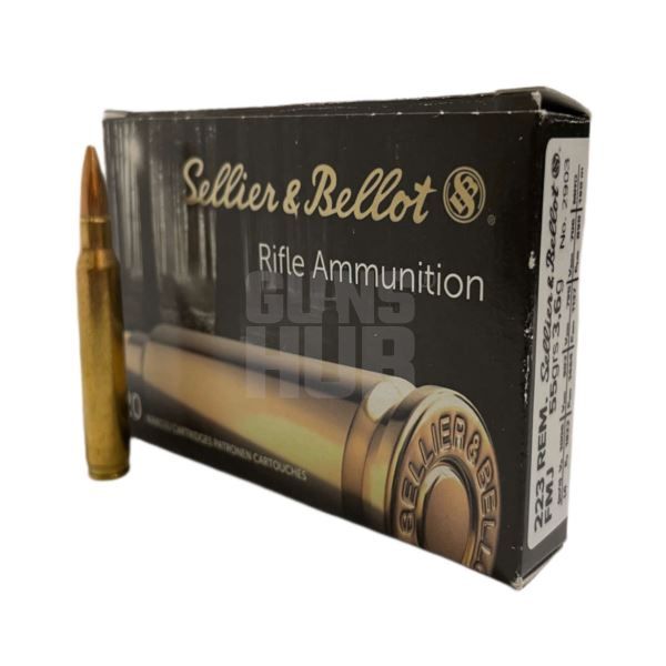 Amunicja S&B 223 Rem. FMJ 3,6g/55gr