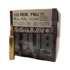 Amunicja S&B 223 Rem. FMJ 4,5g/69gr 100szt.