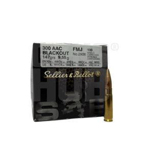 Amunicja S&B 300AAC Blackout FMJ 9,55g/147gr