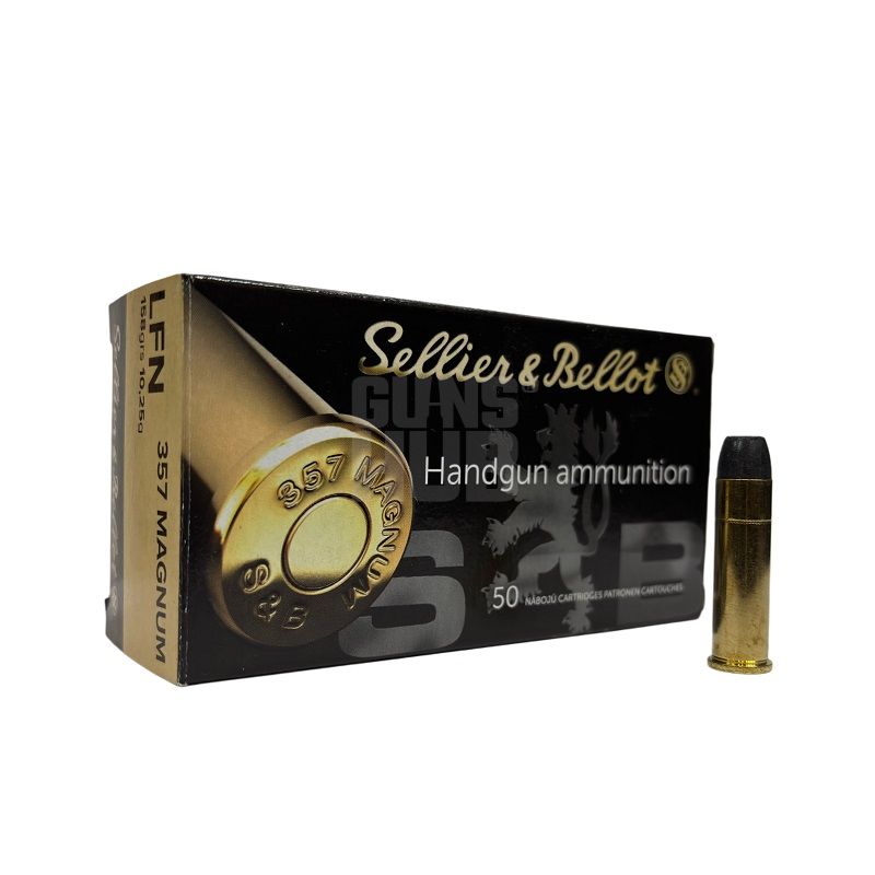 Amunicja S&B 357 Magnum LFN 10,25g/158gr