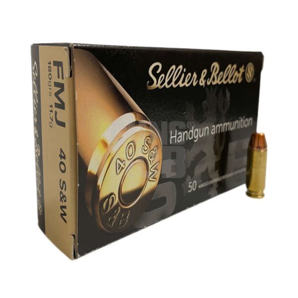 Amunicja S&B 40S&W FMJ 11,7g/180gr